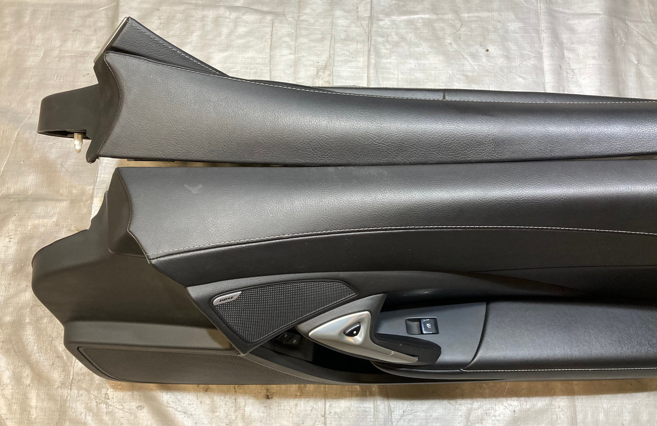 2014-2019 Chevrolet C7 Corvette 2LT Interior Door Panels / Black