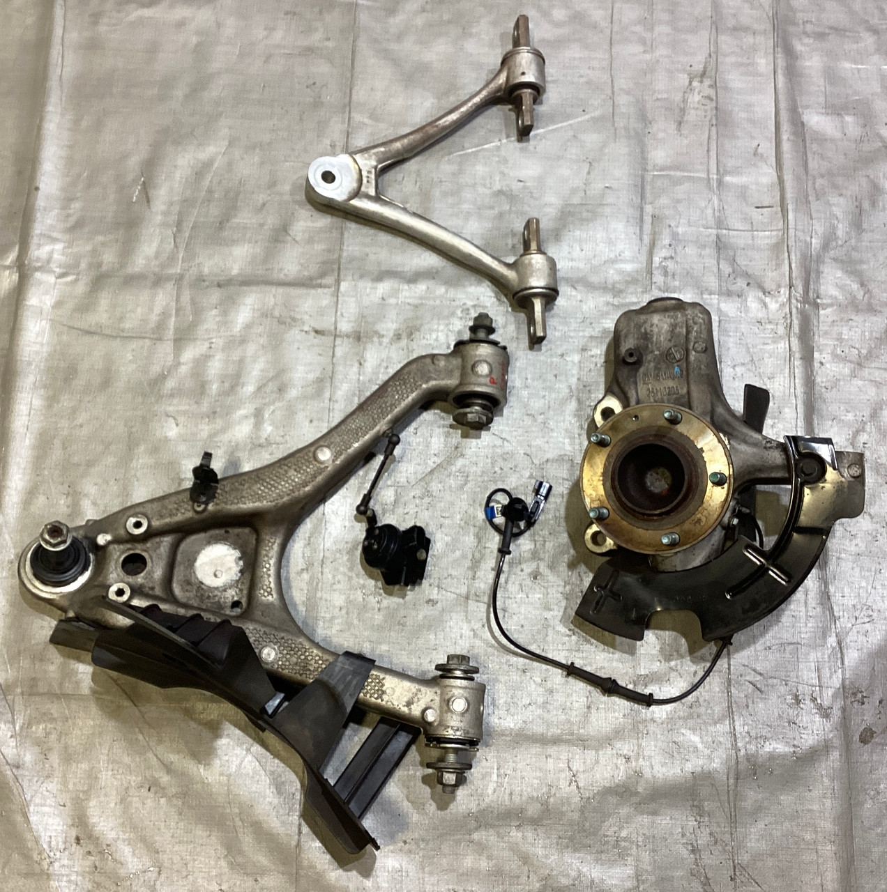 2014-2019 Chevrolet C7 Corvette Stingray Passenger Front Knee
