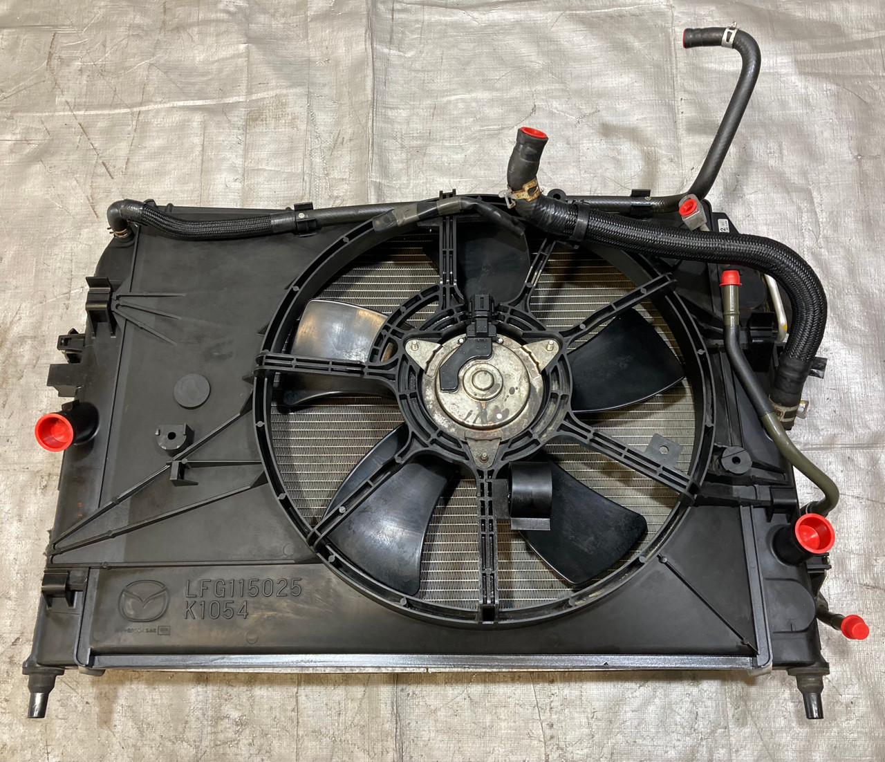 2006-2015 Mazda Mx5 Miata Radiator w/ Cooling Fan / Manual / 94K