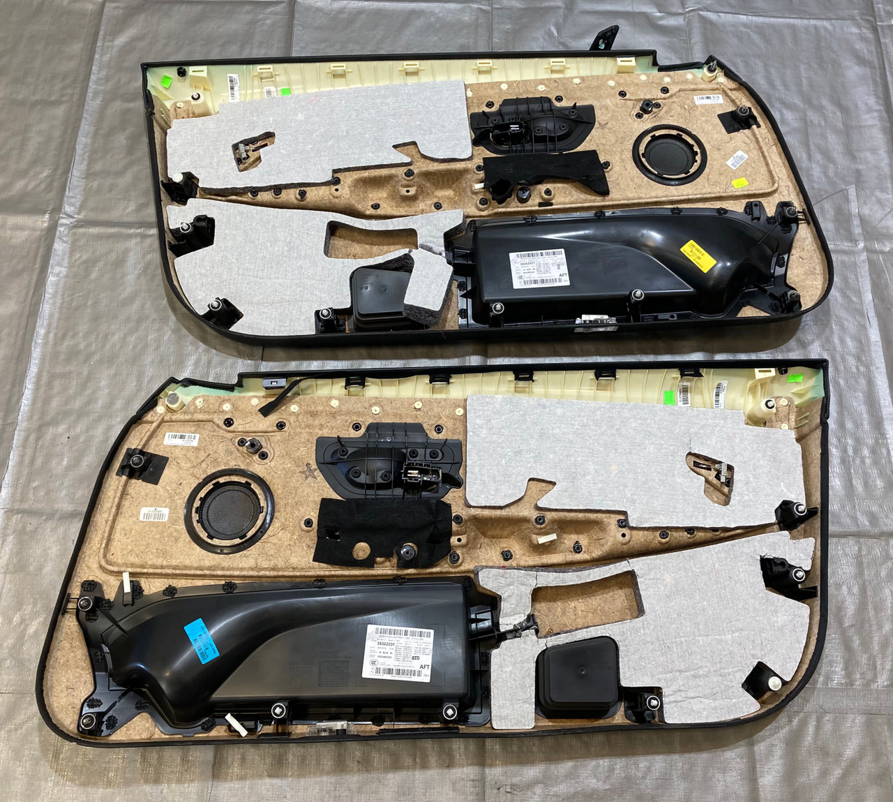2015-2019 F82 F83 BMW M4 Interior Door Panels / Pair / Sakhir