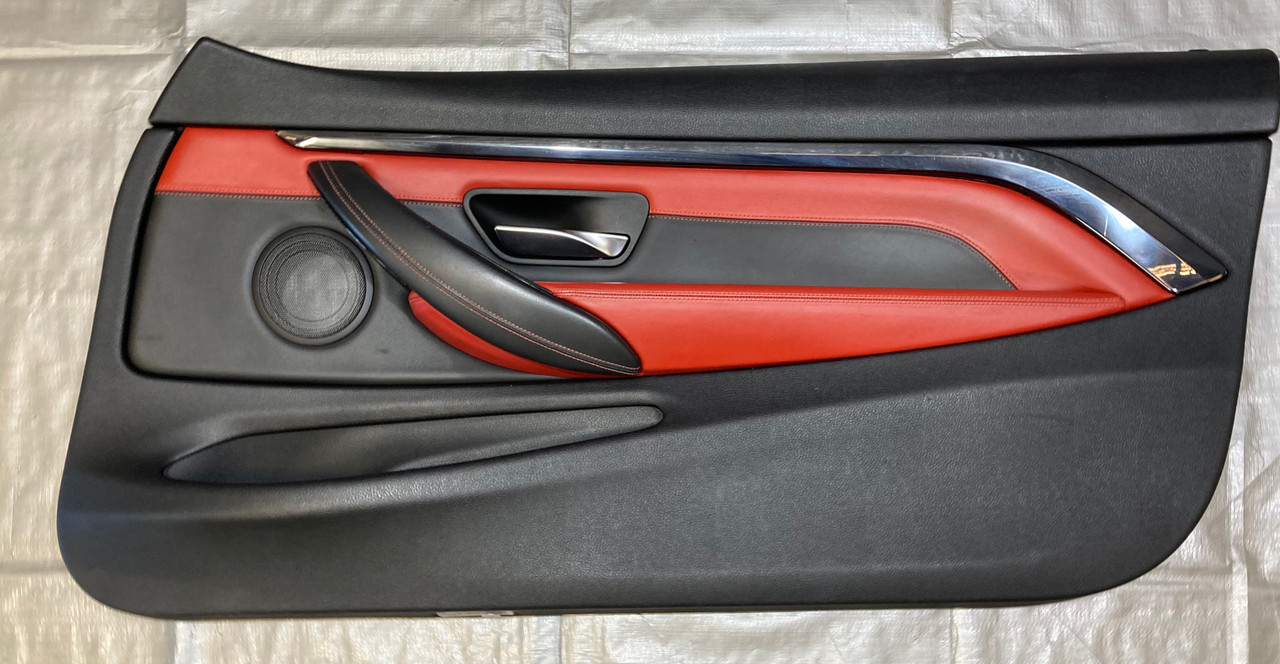 2015-2019 F82 F83 BMW M4 Interior Door Panels / Pair / Sakhir