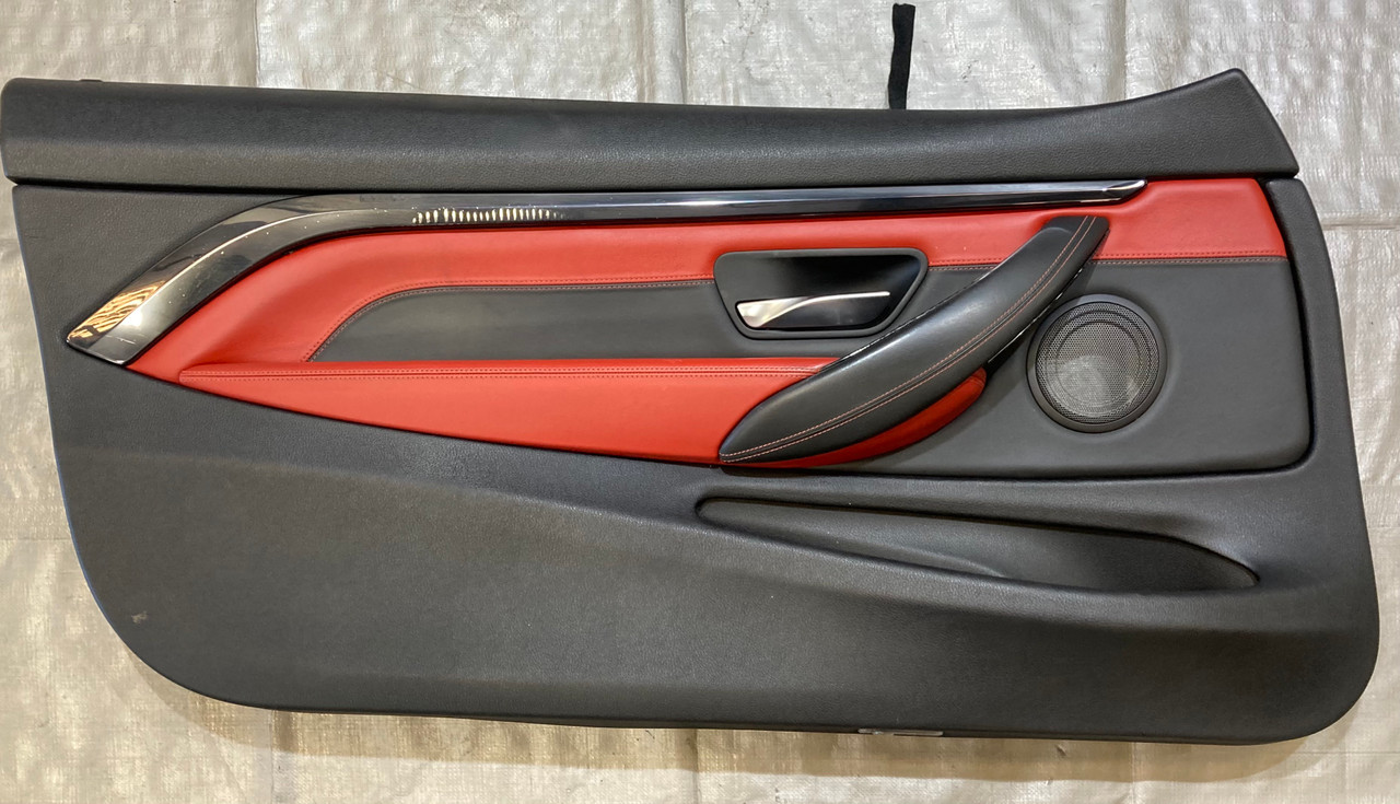 右京 2015-2019 F82 F83 BMW M4 Interior Door Panels / Pair / Sakhir