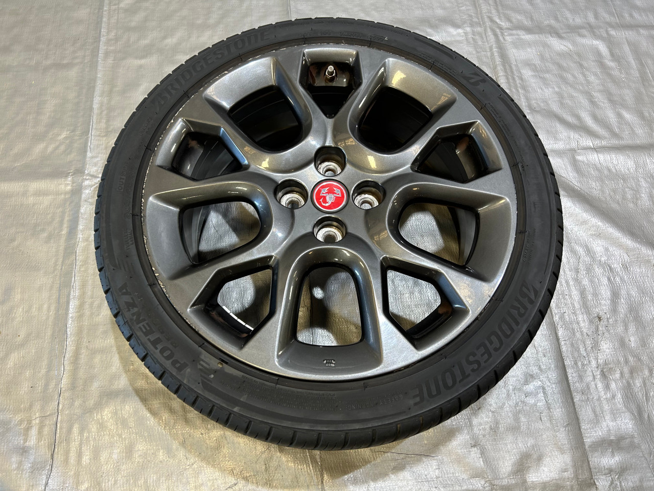 パーツ bridgestone spider 2017-2019 Fiat 124 Spider Abarth 17x7