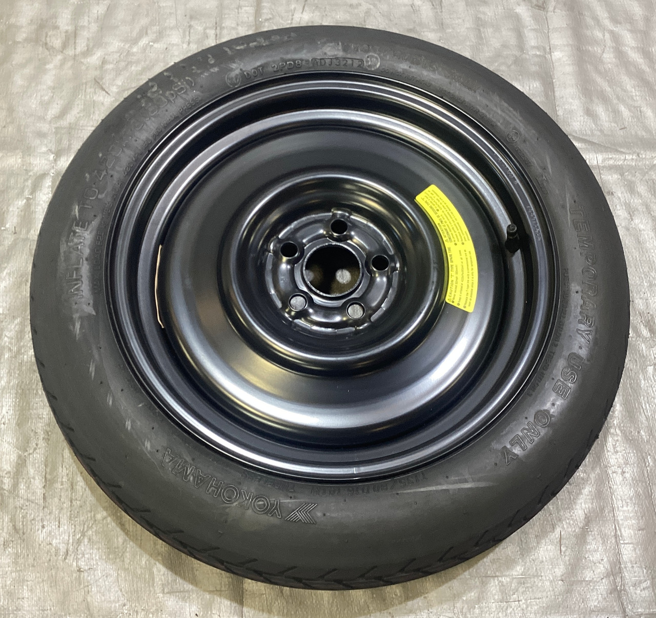 2013-2016 Subaru BRZ / Scion FRS OEM Spare Wheel w/ Tire / FB045