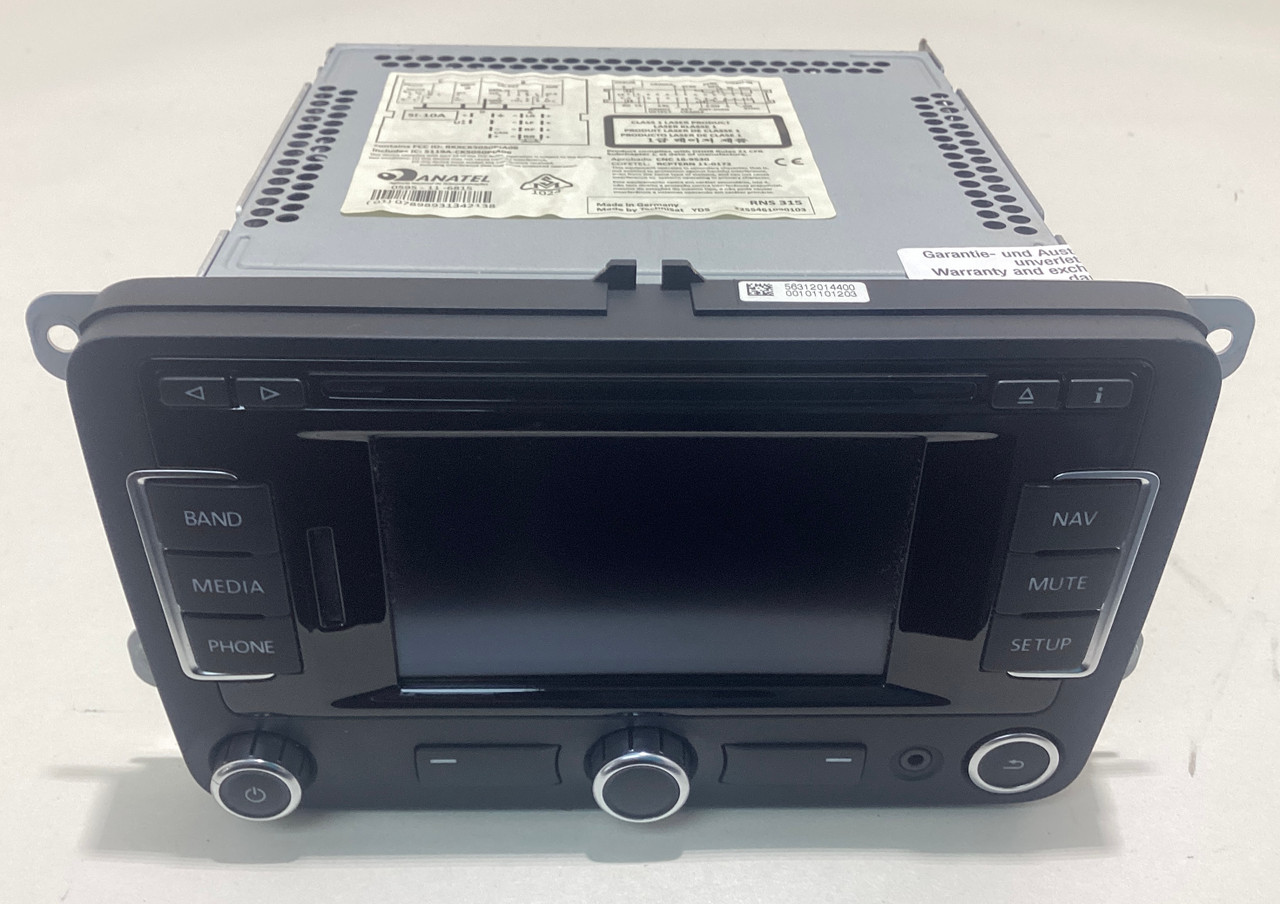 2012-2015 Volkswagen Beetle OEM Radio Head Unit Display