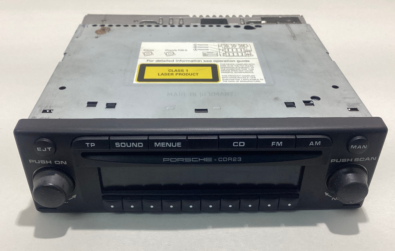 「ｔｅ」ページ 2003-2004 Porsche 986 Boxster / 996 911 CDR-23 Radio Head Unit