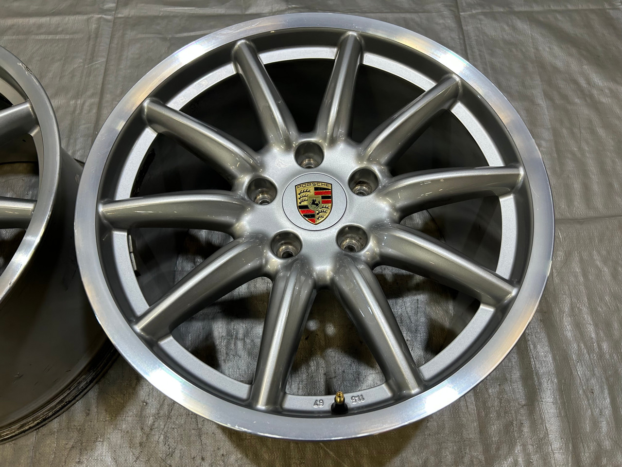 2005-2012 Porsche 997 911 Carrera Sport Rear Wheels Rims