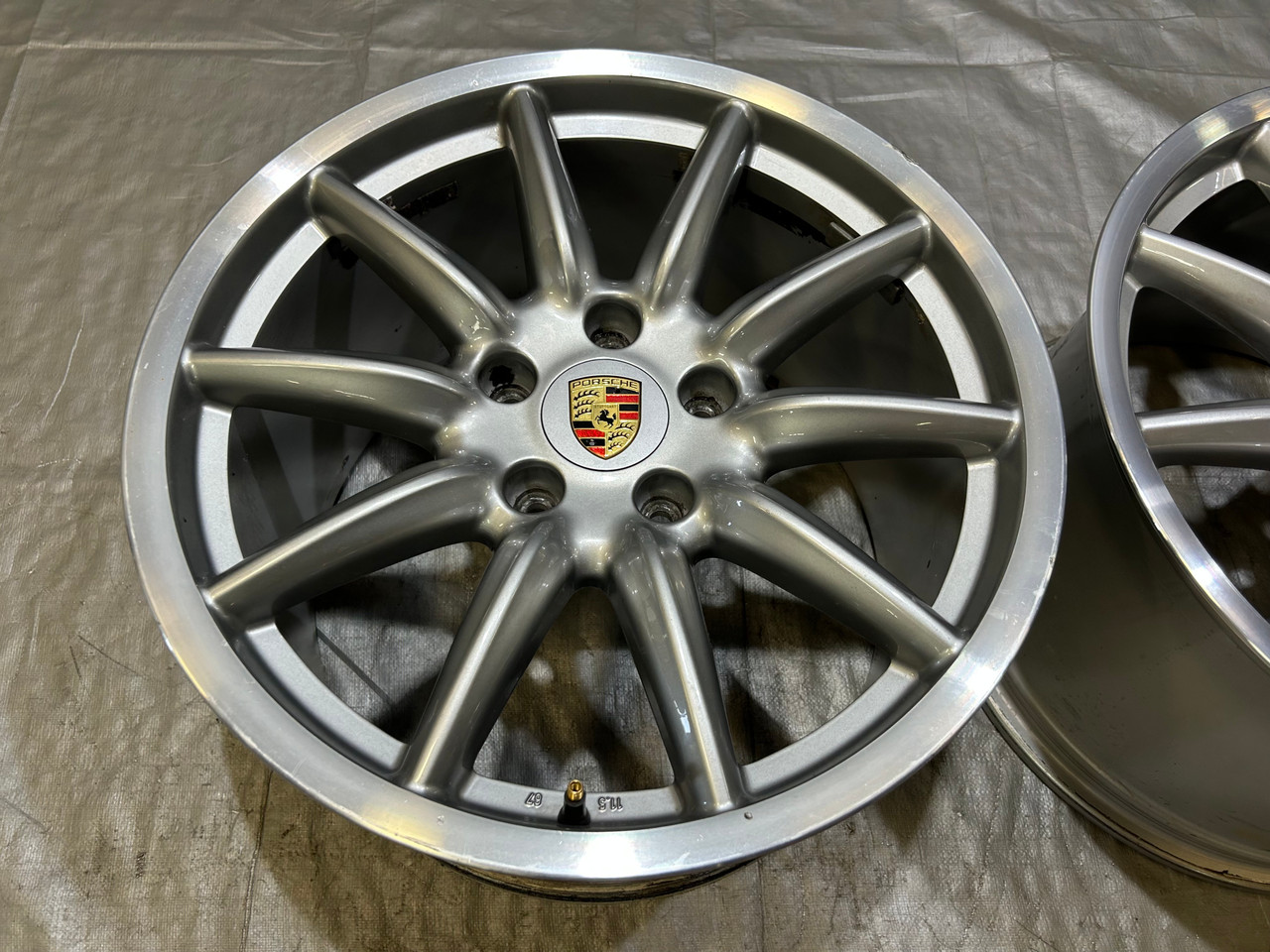 2005-2012 Porsche 997 911 Carrera Sport Rear Wheels Rims