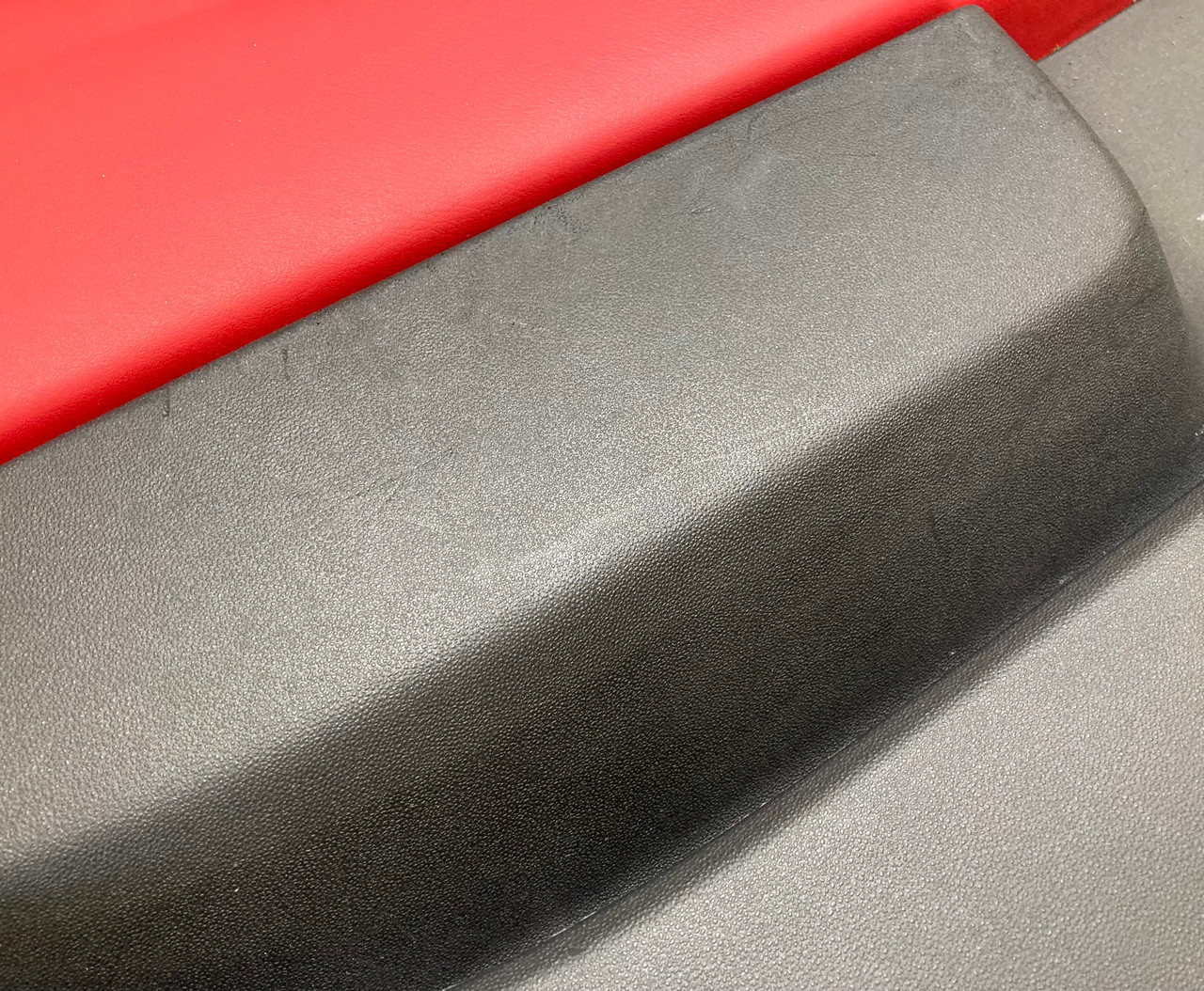 2012-2016 Fiat 500 Abarth Interior Door Panels w/ Red Leather Trim