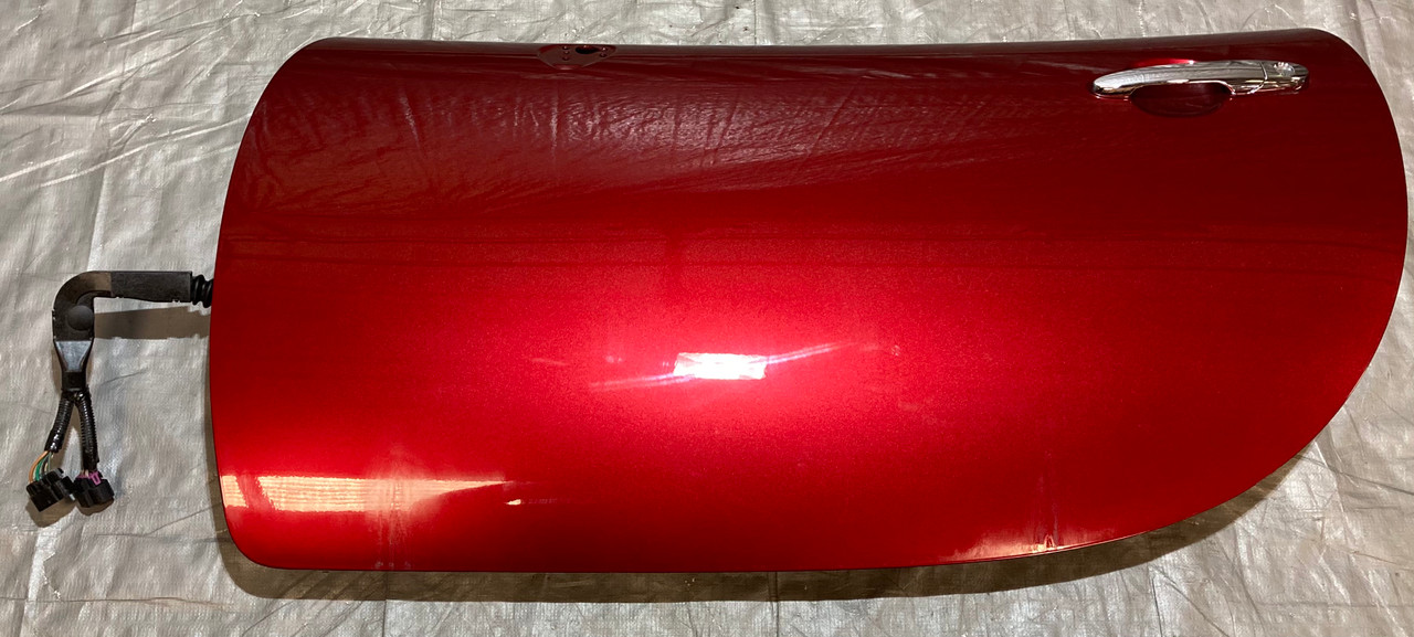 ソルスティス p706p5g 2006-2009 Pontiac Solstice Driver Door Assembly / Wicked (ruby red