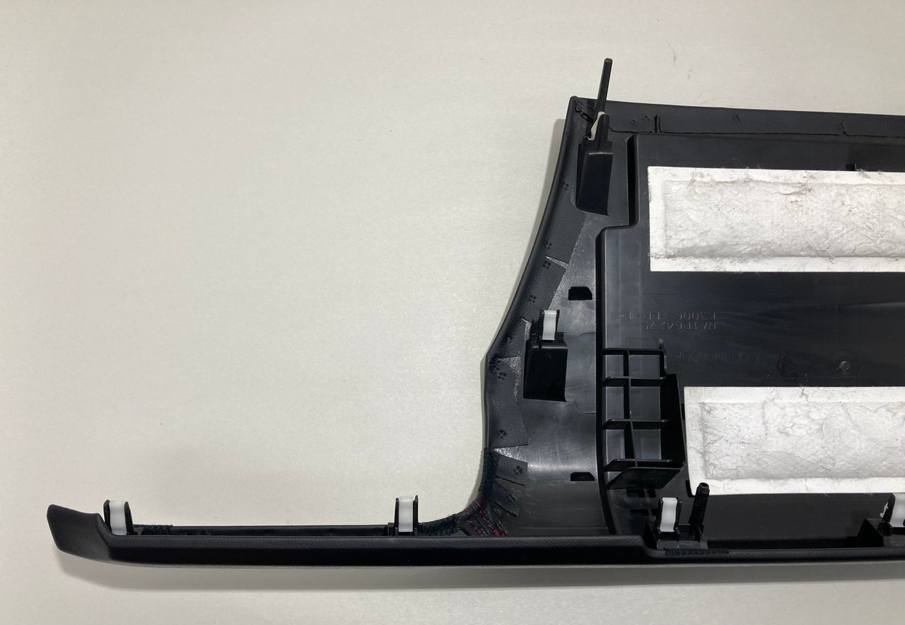 2016-2024 Mazda Mx5 Miata Passenger Dash Trim Panel / Red Stitch