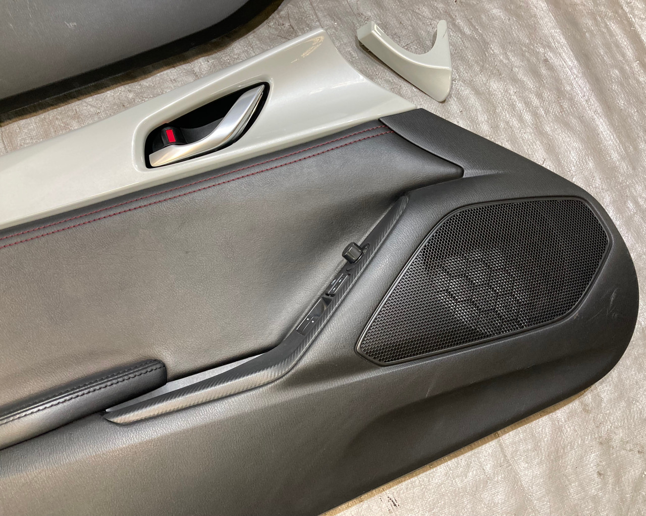 2019-2023 Mazda Mx5 Miata Interior Door Panels w/ Trim / Ceramic