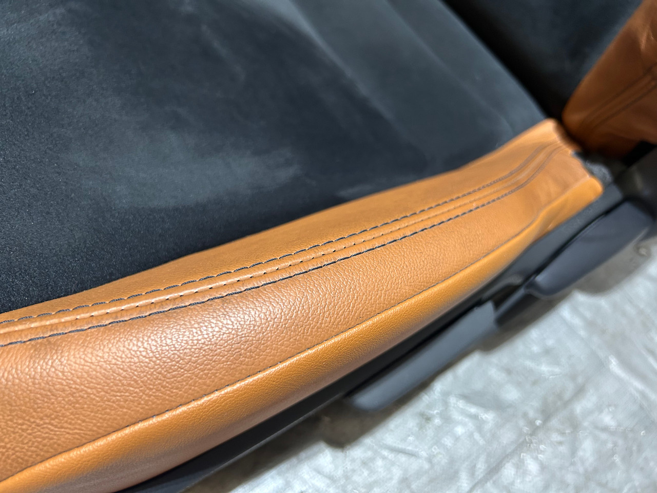 2020 Toyota 86 Hakone Edition Driver Front Seat / Black & Tan