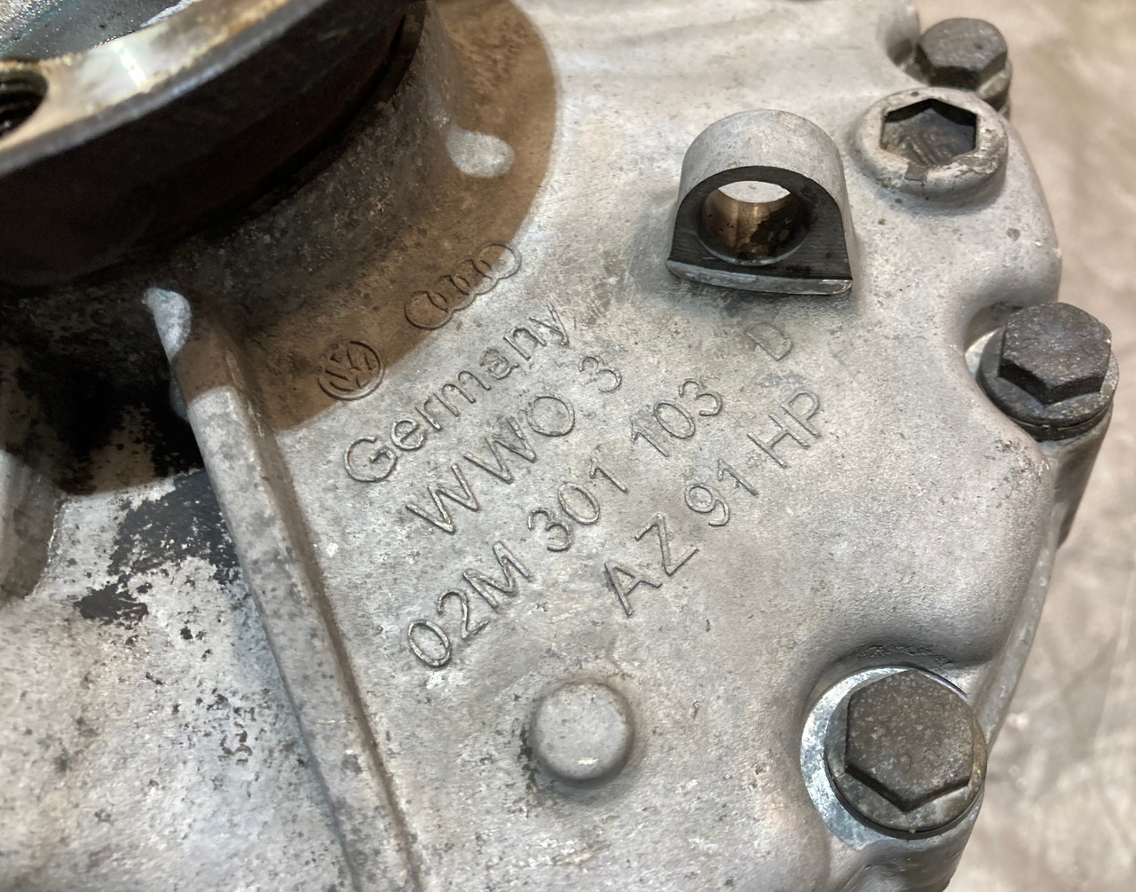 2001-2002 Audi TT Quattro AWD 225hp 6 Speed Manual Transmission