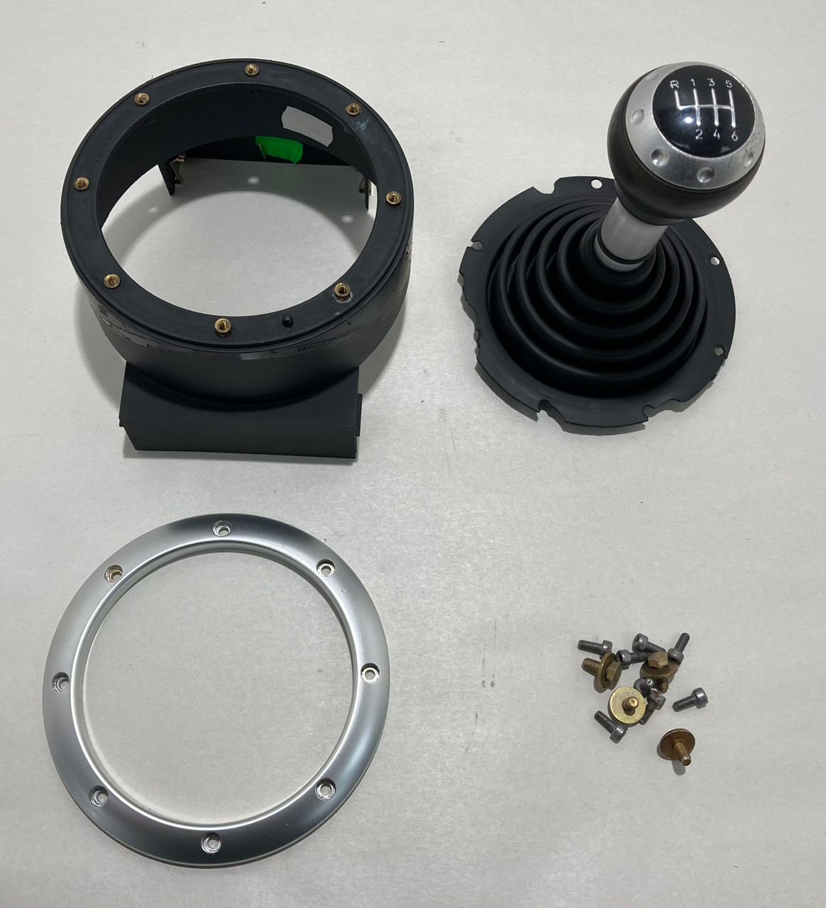 2000-2006 Audi TT 6 Speed Manual Shift Knob / Boot / Trim Surround