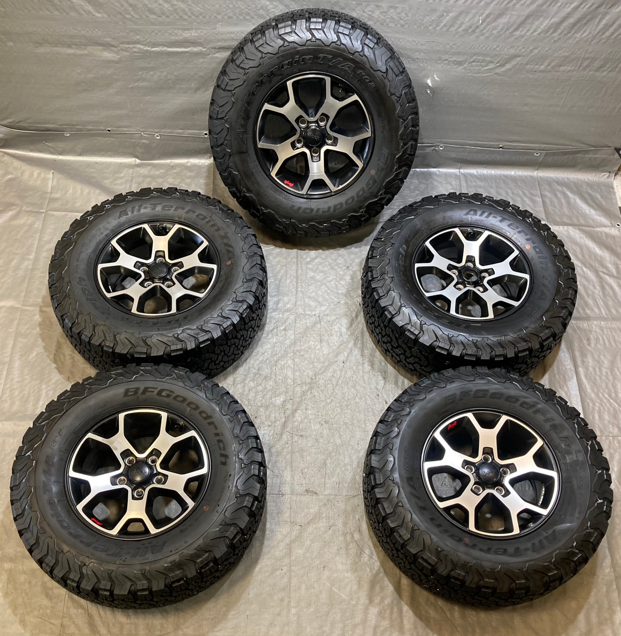 Jeep JL ルビコン ホイール5本セット 【公式通販】