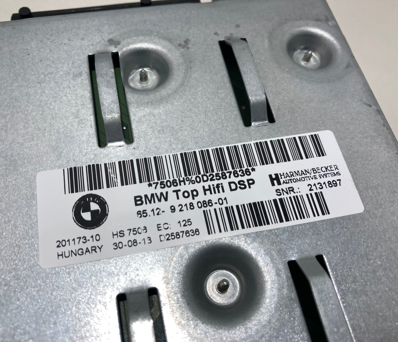 2010-2013 BMW 128i 135i BMW Top HiFi DSP Audio Amplifier / Harman