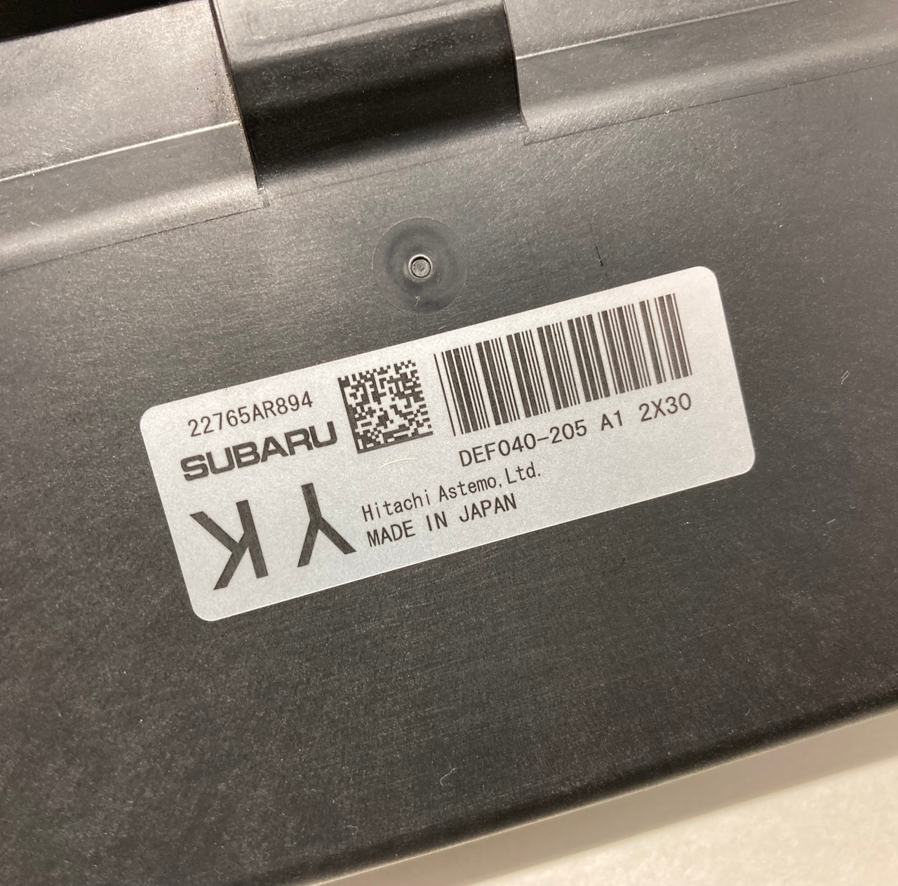 2022 Subaru WRX OEM Engine Control Module / ECU / Manual