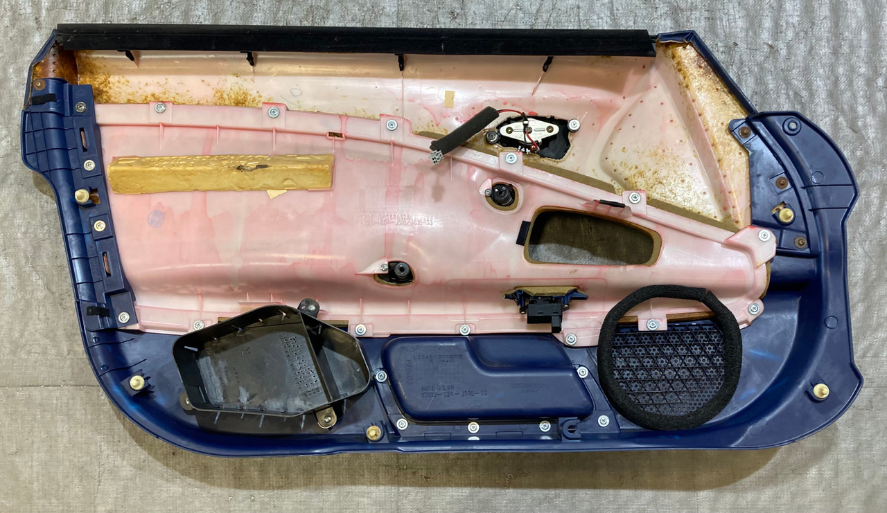 2004-2005 Honda S2000 Interior Door Panels / Pair / Blue / HS005