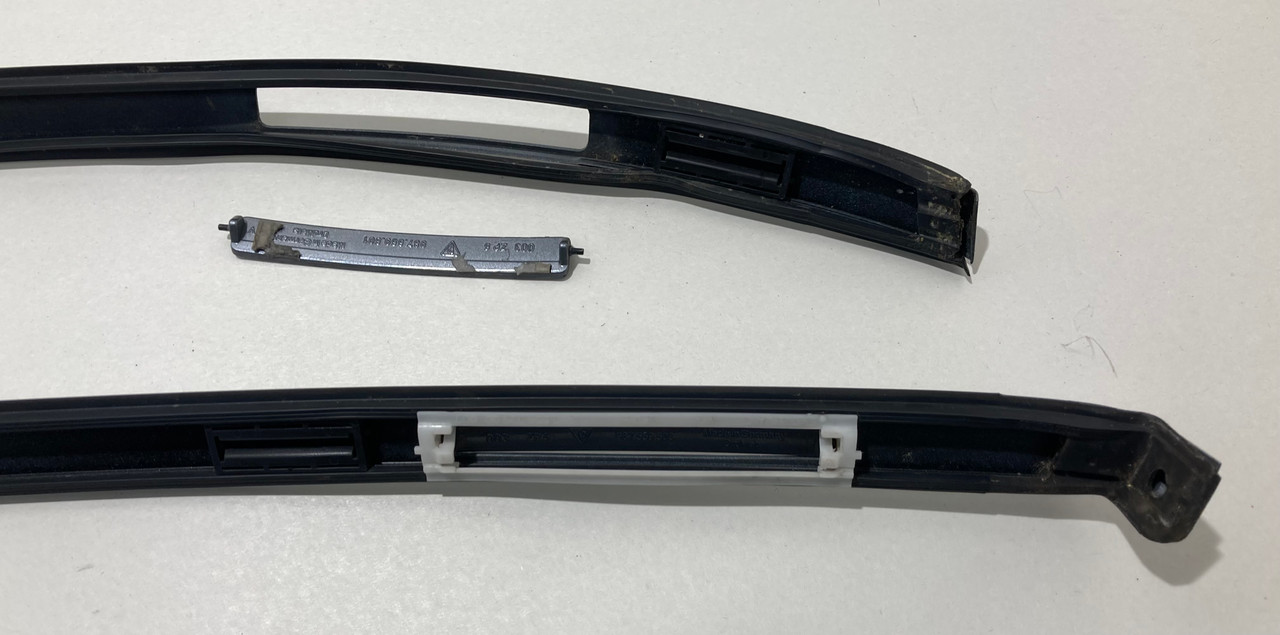 2006-2012 Porsche 987 Cayman Roof Rail Trim Molding Set