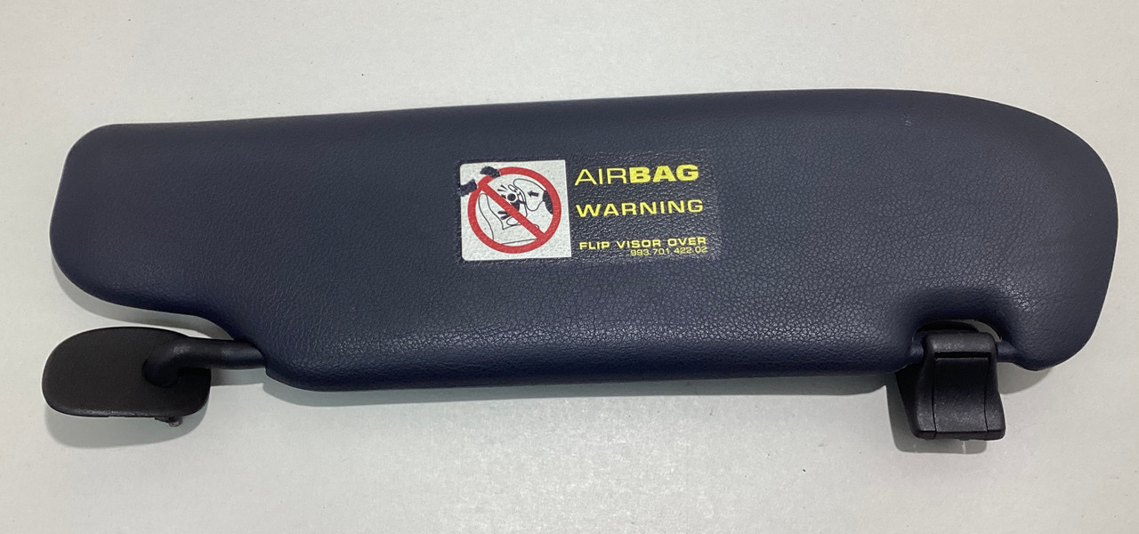 2006-2012 Porsche 987 Cayman Driver Sun Visor / Sea Blue