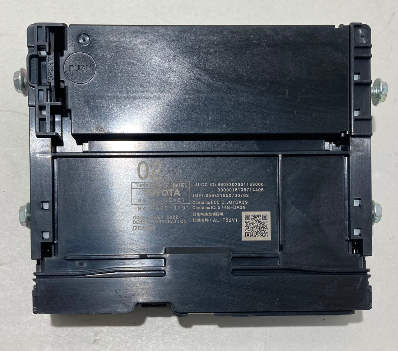 2020-2023 Toyota Tacoma Telematics Communication Control Module