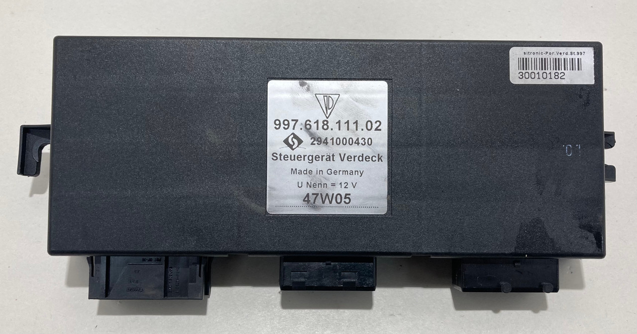 Maroページ 2005-2012 Porsche 997 911 Cabriolet Convertible Top Module