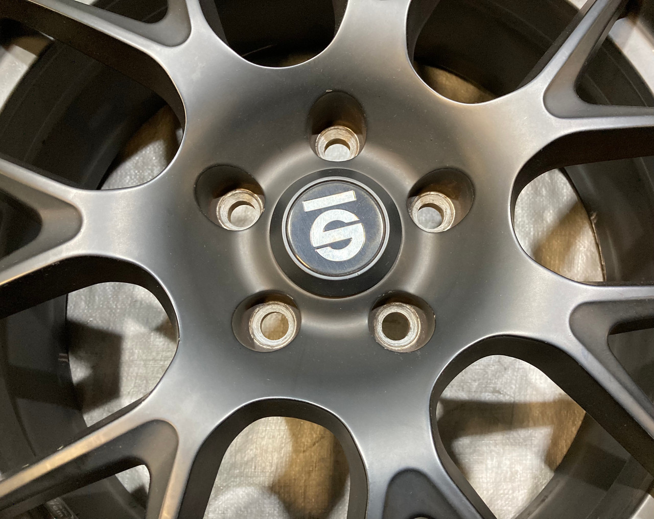 DAMAGED* Set of 4 Sparco Pro Corsa Wheels Rims w/ Tires / 18x8
