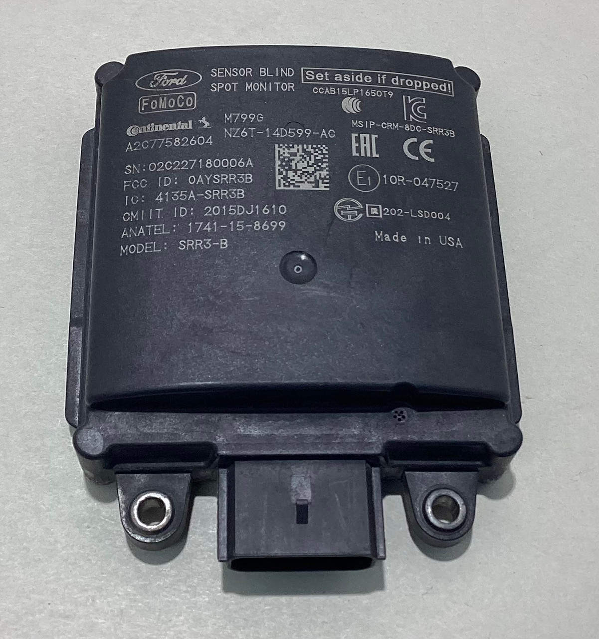 2022-2023 Ford Maverick Driver Side Blind Spot Radar Sensor