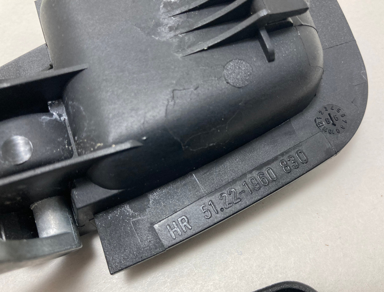 1996-2002 BMW Z3 OEM Interior Door Handles / Pair / Chrome / Z3035