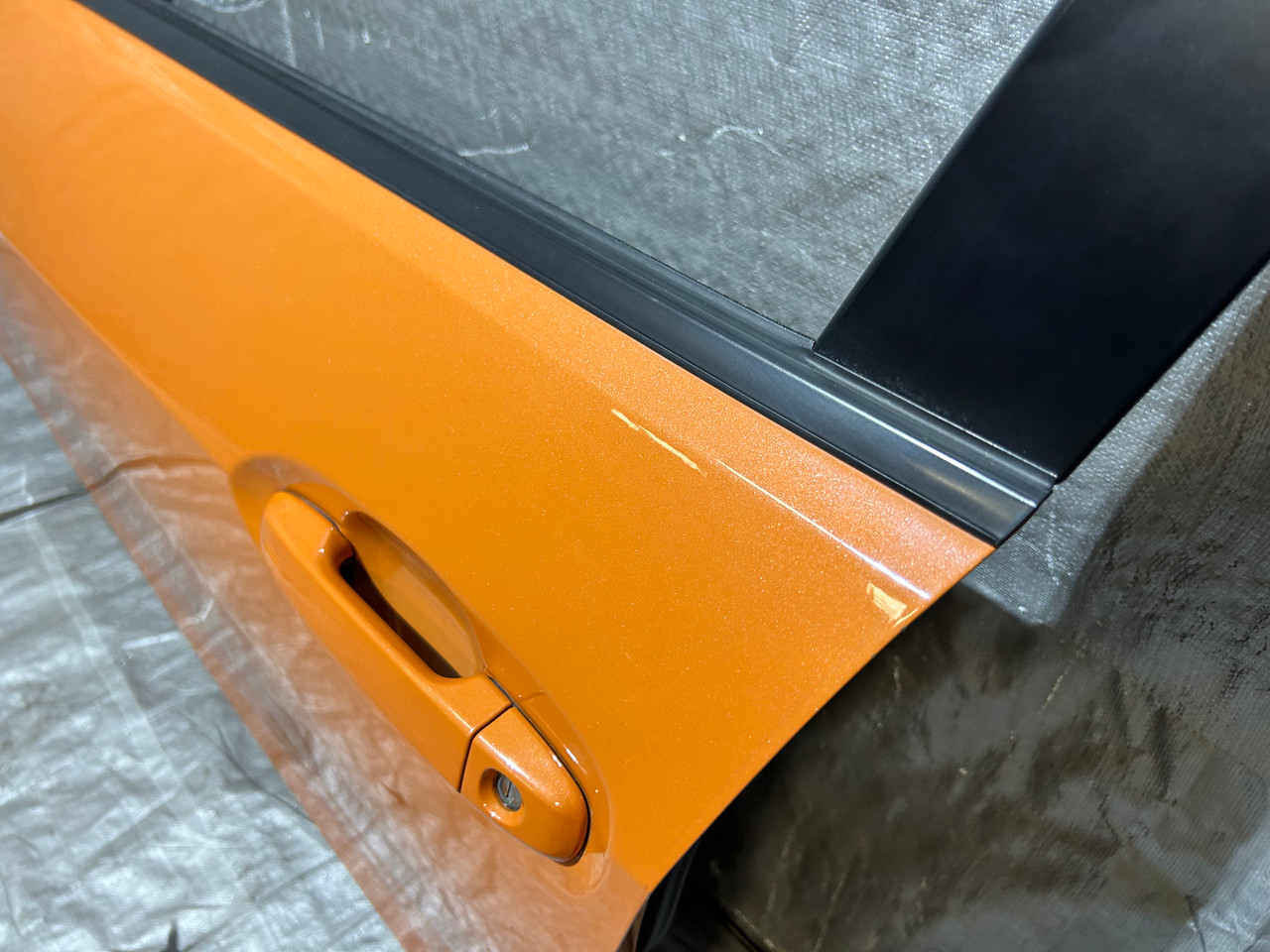 2022-2024 Subaru WRX Driver Front Door Assembly / Solar Orange