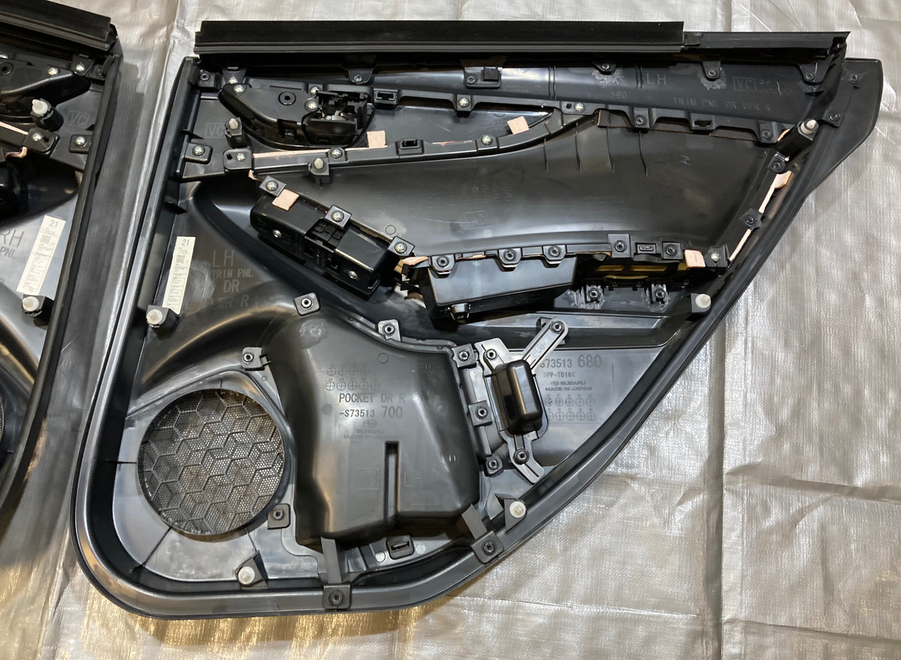 2022-2023 Subaru WRX Premium Interior Door Panels / Set of 4