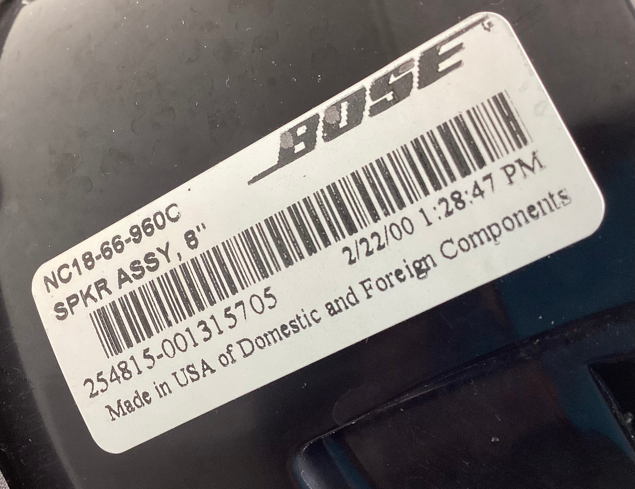 1999-2005 Mazda Miata Bose Audio Door Speakers / OEM / NB248