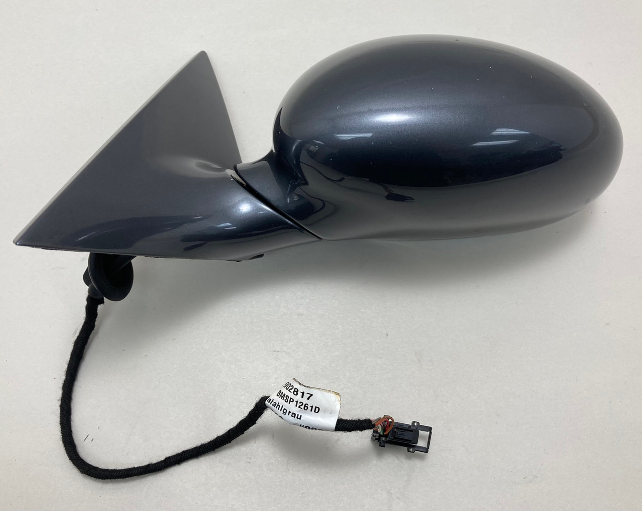 2001-2006 E46 BMW M3 Driver Side Power Mirror / Steel Gray / M3018