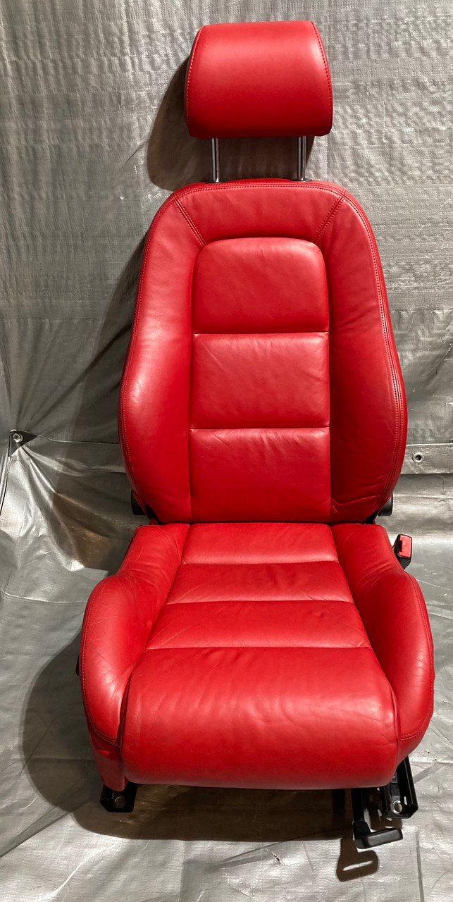 2002 Audi TT ALMS Edition Brilliant Red Leather Front Seats / Pair