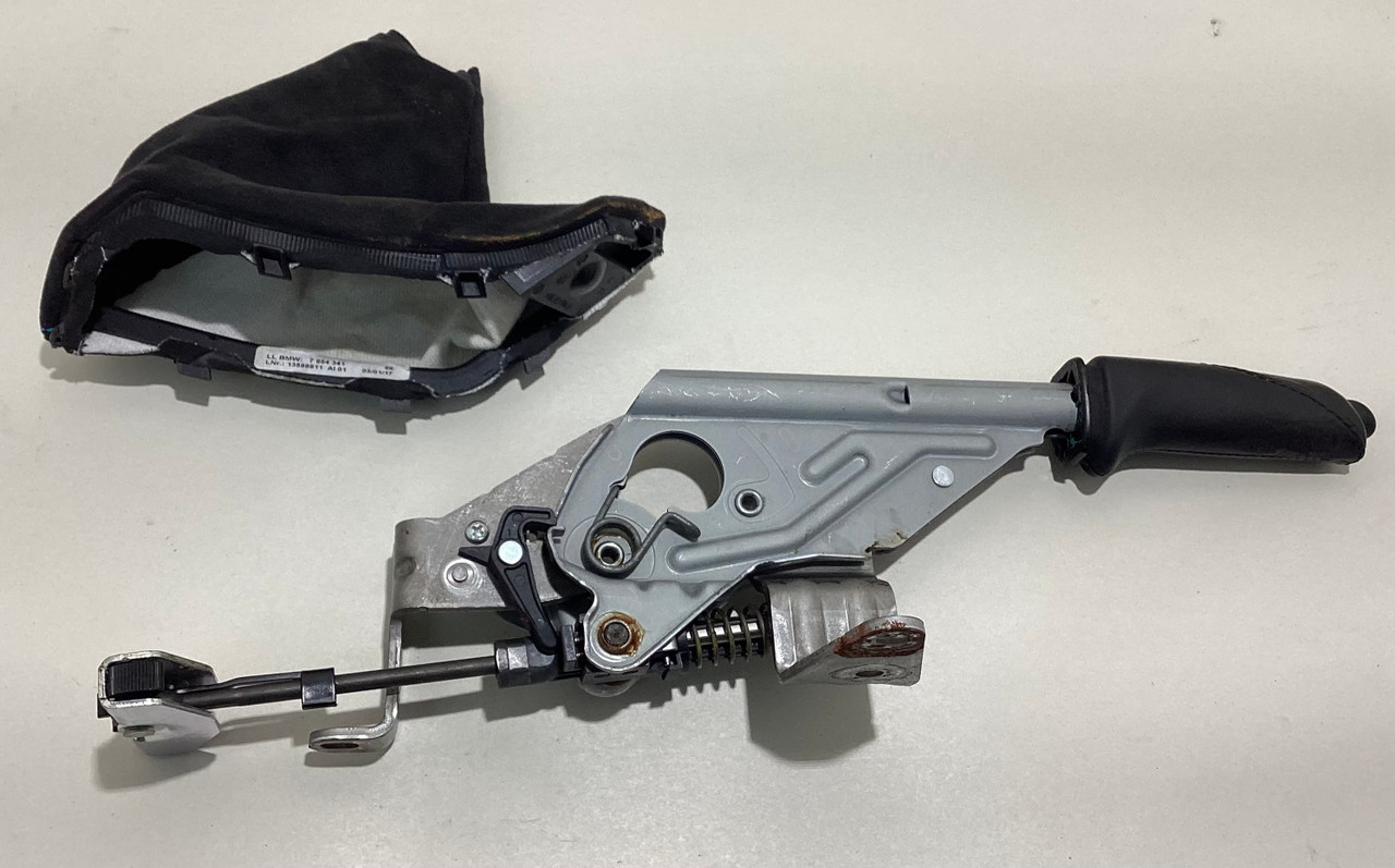 2016-2021 F87 BMW M2 Parking Brake Handle w/ Sensatec Boot / Blue