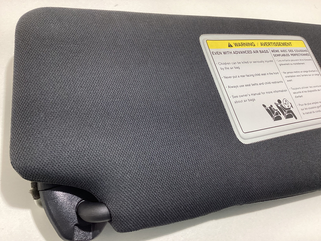 0713-21 ofさん 83230-TG7-A12ZC - Genuine Honda Sunvisor R (Deep Black)