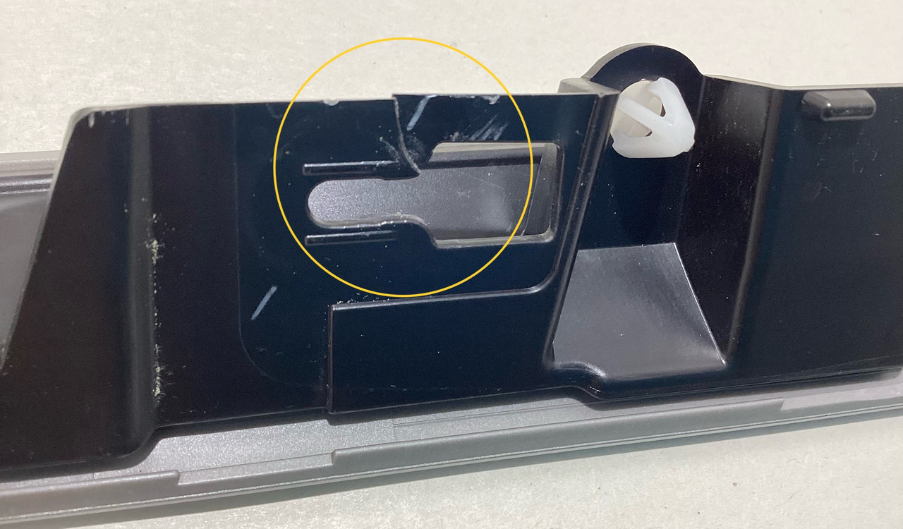 2023-2025 Nissan Z Passenger Side Roof Pillar Garnish Trim / NZ001