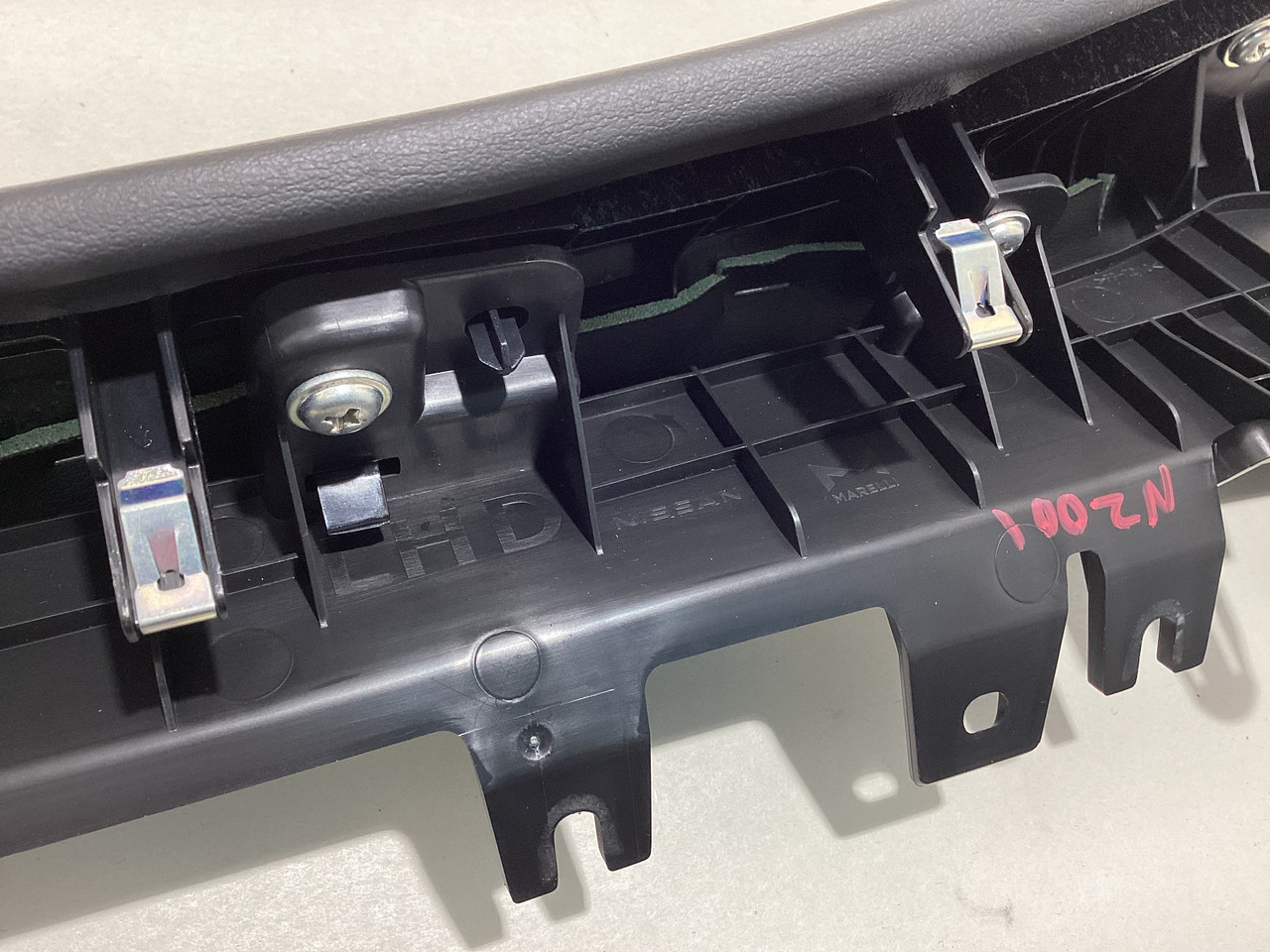 2023-2025 Nissan Z Performance Black Leather Passenger Dash Trim