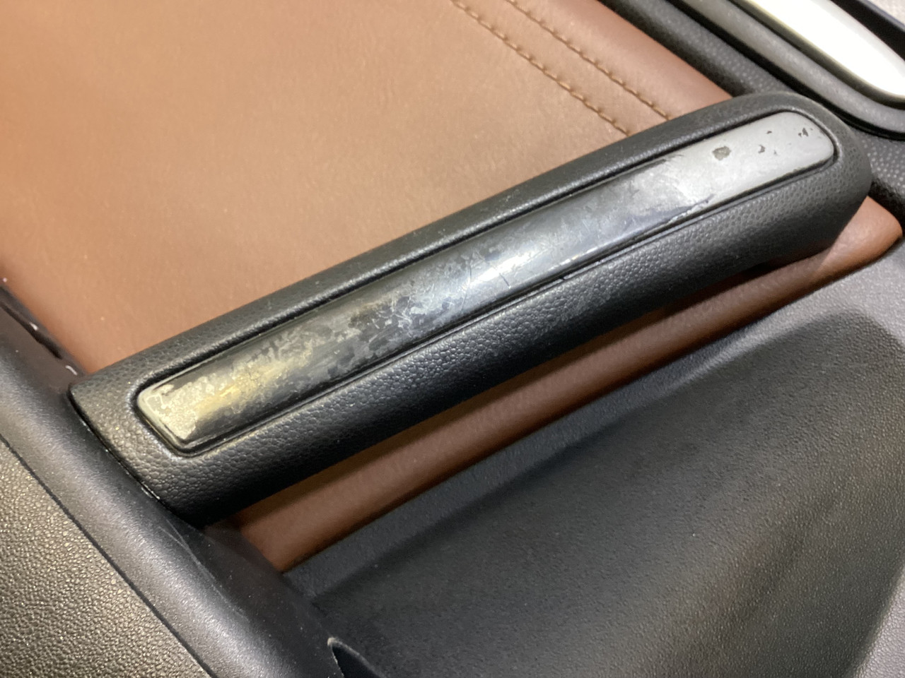 2009-2015 Mazda MX5 Miata Leather Door Panels / Spicy Mocha / Pair