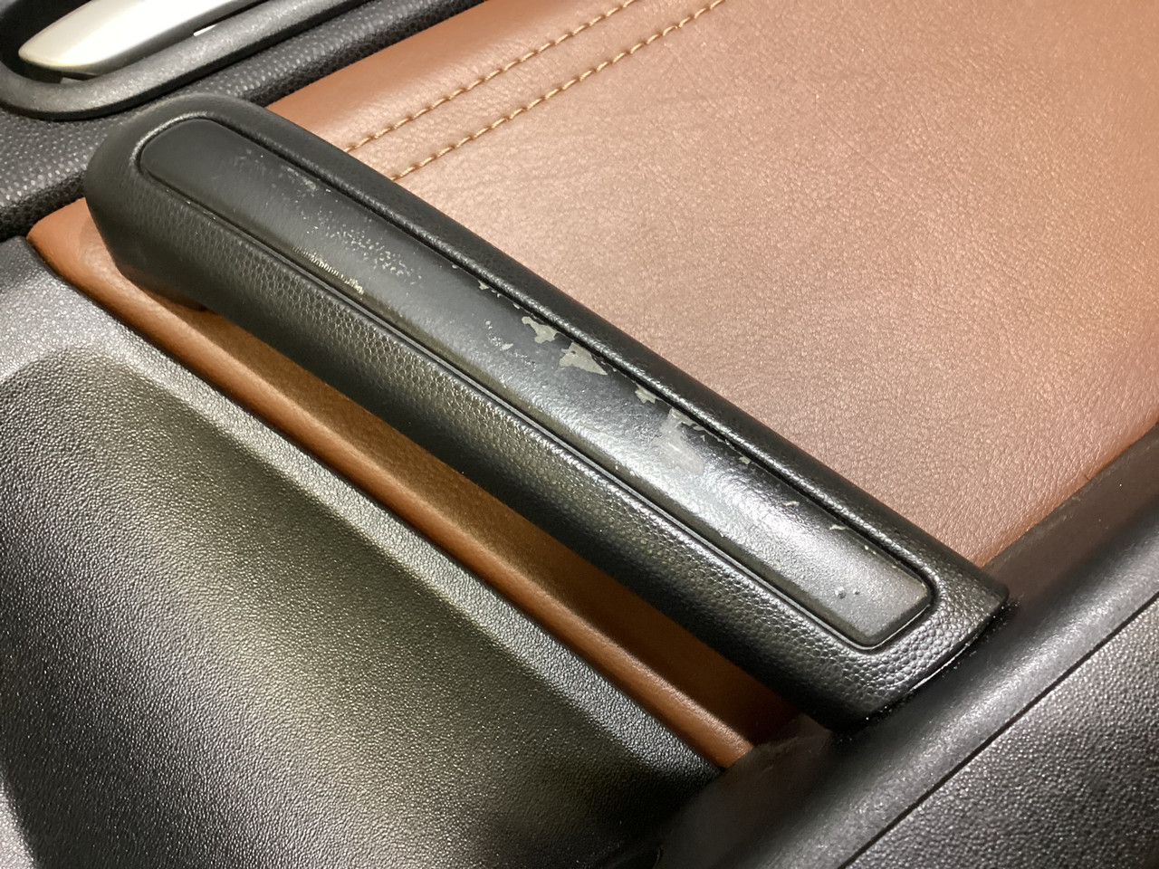 2009-2015 Mazda MX5 Miata Leather Door Panels / Spicy Mocha / Pair