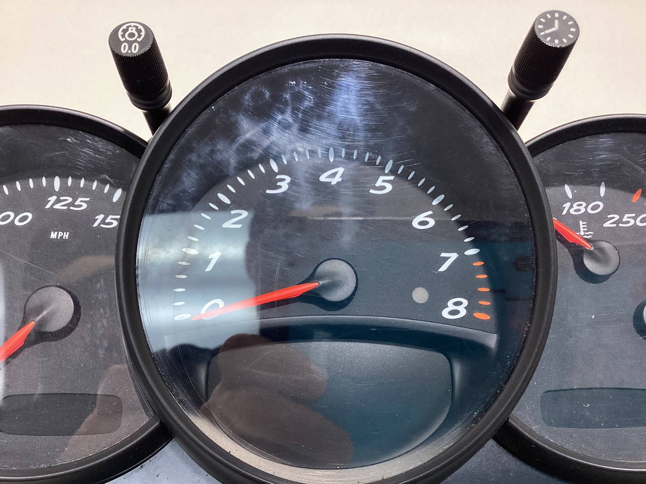 2001 Porsche 986 Boxster 2.7l Instrument Gauge Cluster / Manual