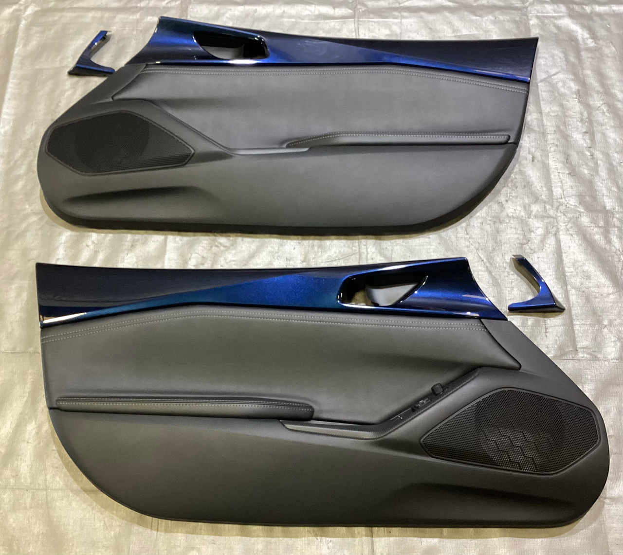 2019-2024 Mazda Mx5 Miata Interior Door Panels w/ Trim / Deep