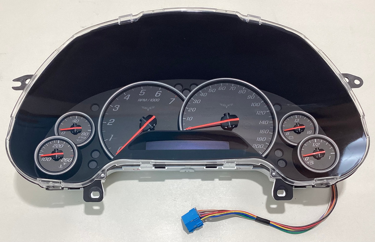 2012 Chevrolet Corvette C6 Grand Sport Instrument Gauge Cluster