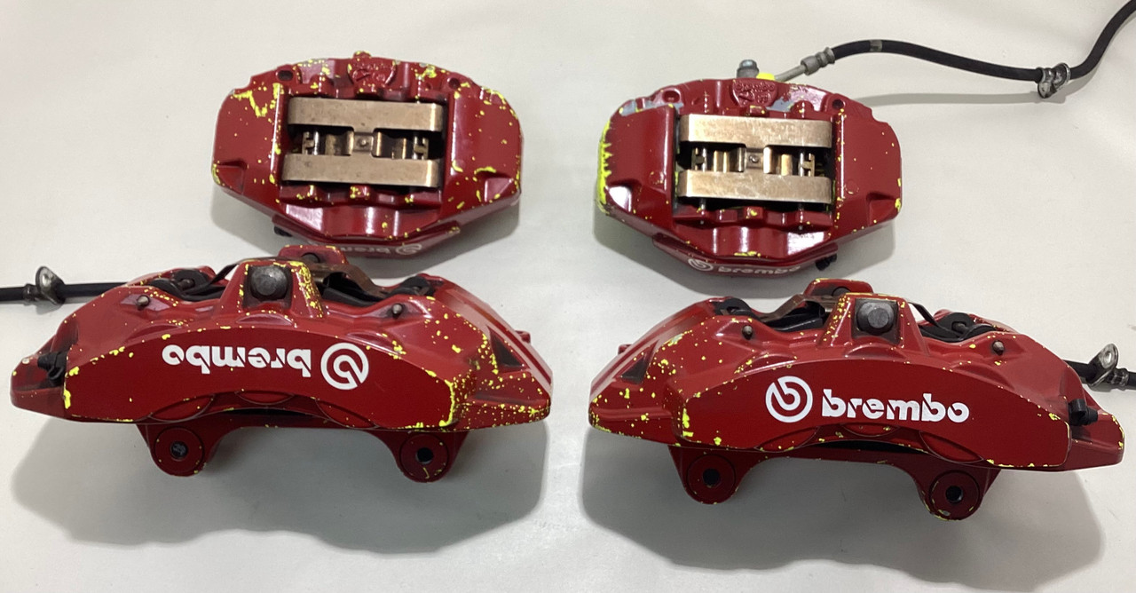 2018-2020 Subaru WRX STI 6 Piston Brembo Brake Calipers / Set of 4