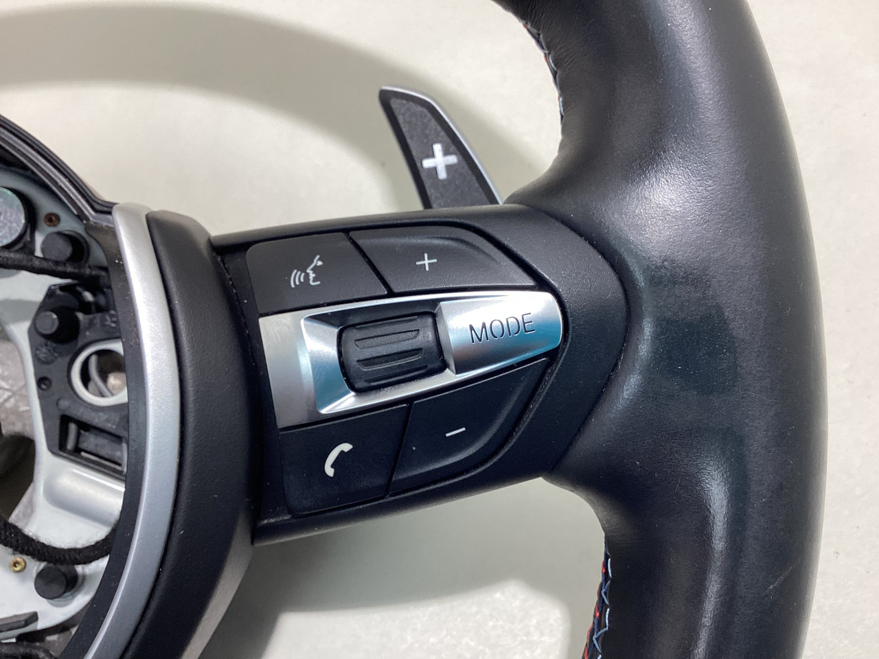 2015-2020 F80 F82 F87 BMW M2 M3 M4 Sport Black Leather Steering