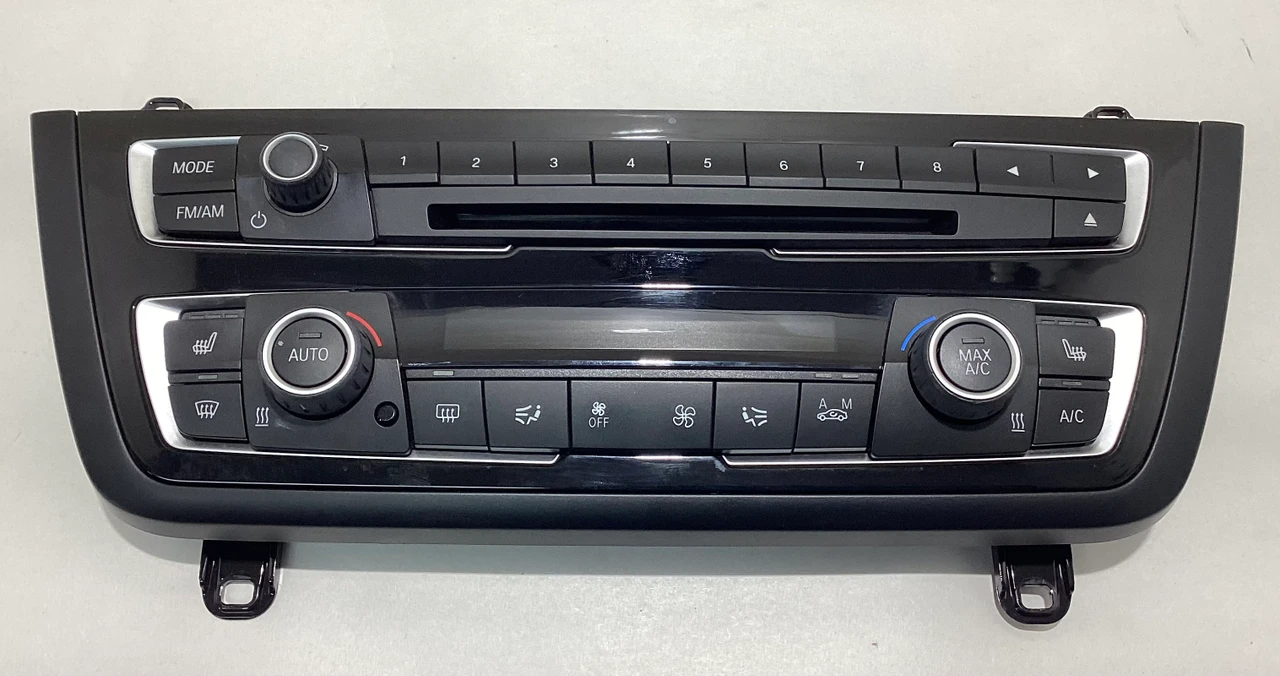 2015-2020 F80 F82 F83 BMW M3 Automatic Climate Control / Radio Control Faceplate / F8M06