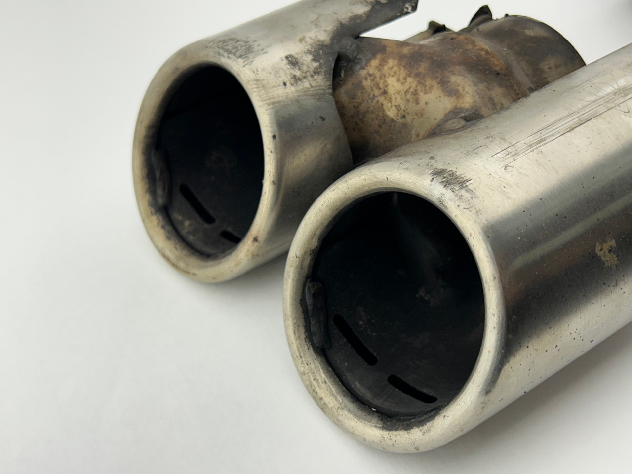 2005-2008 Porsche 997 911 Carrera S Dual Stainless Exhaust Tips