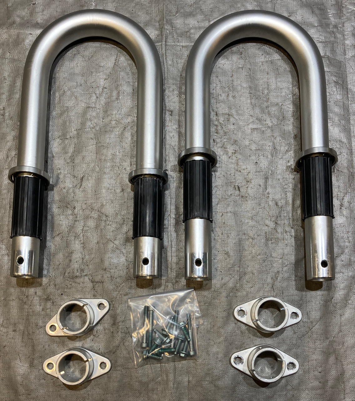 2001-2006 Audi TT Convertible OEM Roll Hoops / Silver / T1034