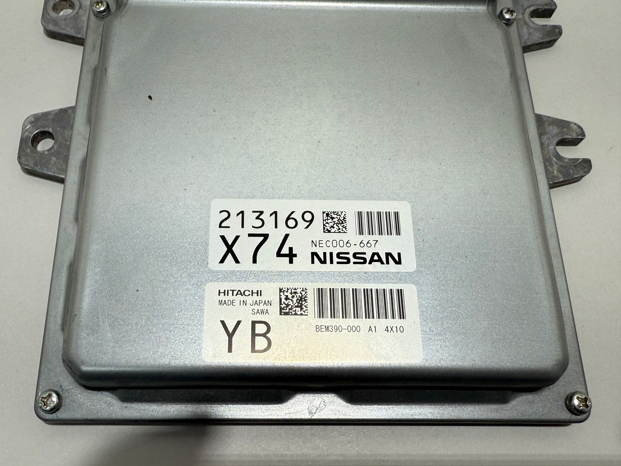 2015 Nissan 370Z NISMO Engine Control Module ECU / 23703-1UX0A